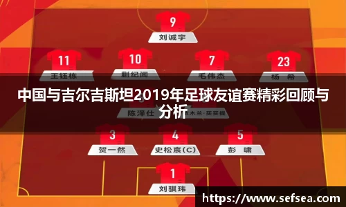 中国与吉尔吉斯坦2019年足球友谊赛精彩回顾与分析